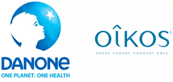 Danone and Oikos Logo