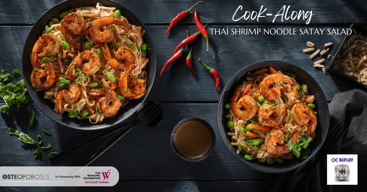 Cooking Demo Webinar: Thai Shrimp Satay Noodle Salad