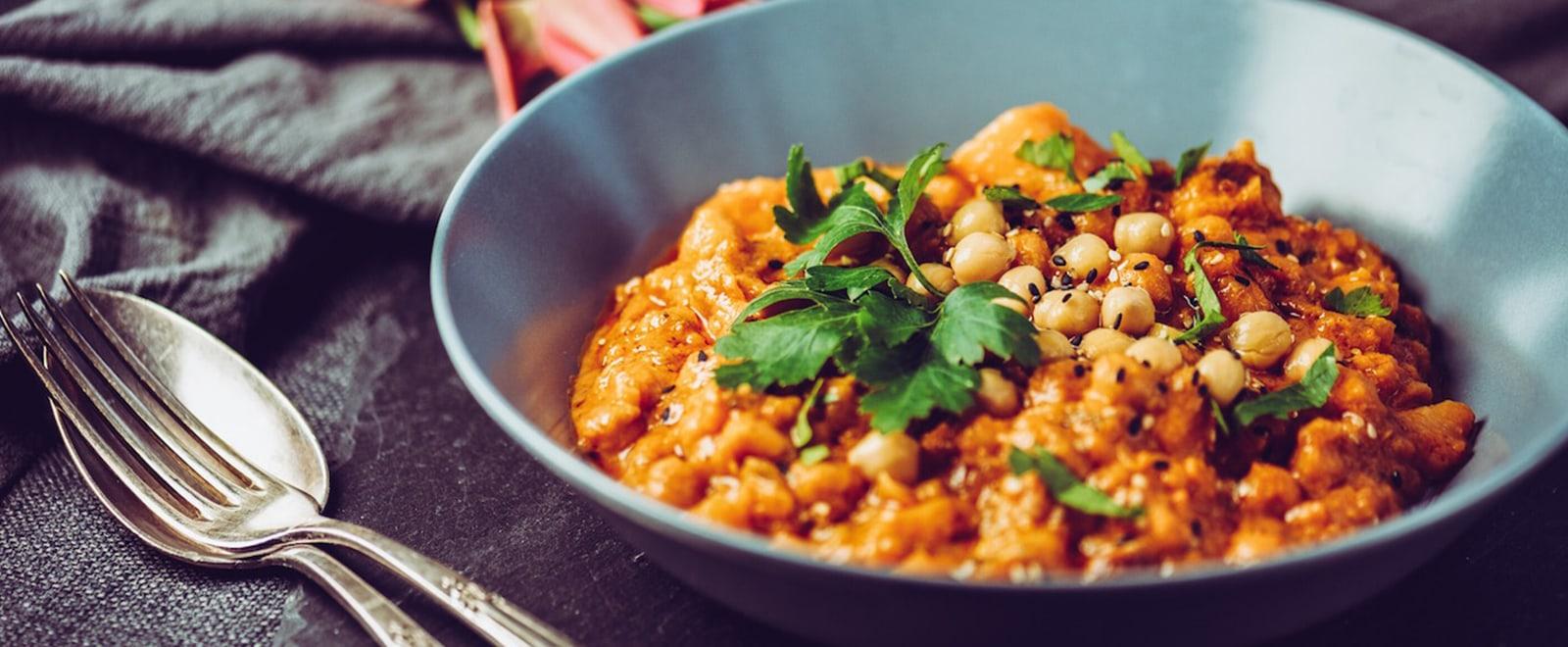 Paneer and Chickpea Stew