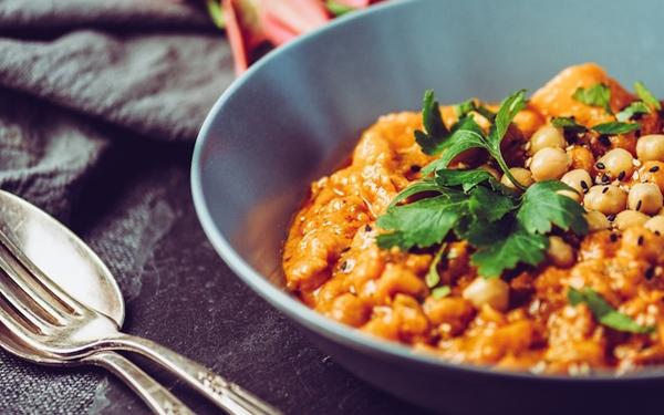 Paneer and Chickpea Stew