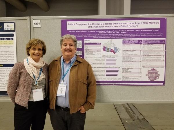 Dr. Suzanne Morin and Larry Funnell
