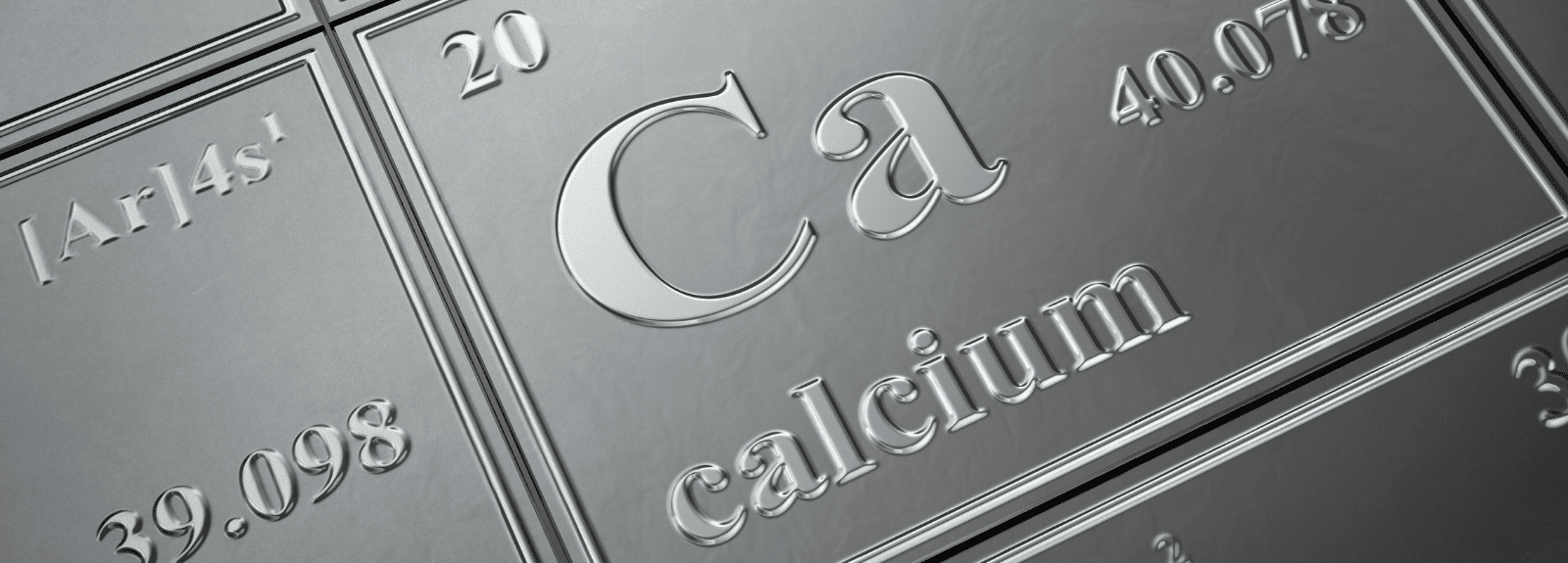 Calcium displayed on the periodic table