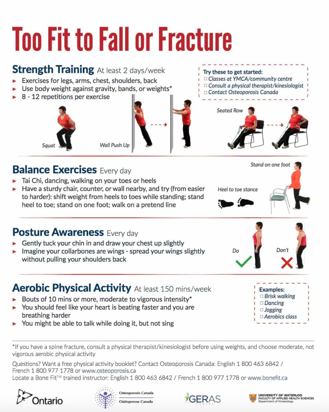 Benefits Of Regular Exercise Chart